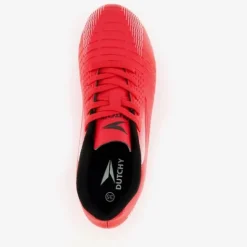 Dutchy FG kinder voetbalschoenen rood zwart Clearance