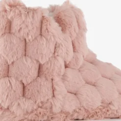 Thu!s Fluffy dames sloffen roze Outlet