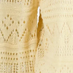 TwoDay Gebreide dames trui beige Clearance