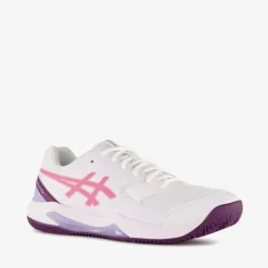 Asics Gel Dedicate 8 dames padelschoenen wit Best