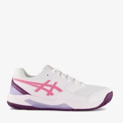 Asics Gel Dedicate 8 dames padelschoenen wit Best