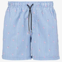 Produkt Gestreept heren zwemshort flamingo New