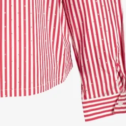 TwoDay Gestreepte dames blouse rood wit