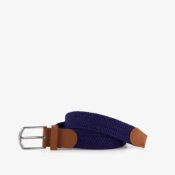 Scapino Gevlochten heren riem blauw cognac Clearance