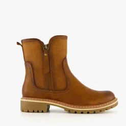 Blue Box Gevoerde dames enkellaarzen bruin Sale