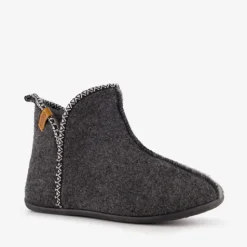 Thu!s Gevoerde dames pantoffels grijs New