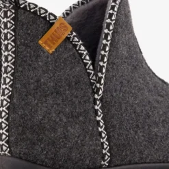 Thu!s Gevoerde dames pantoffels grijs New