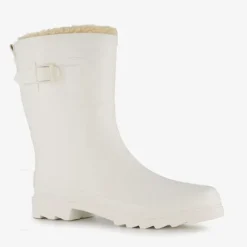 Mountain Peak Gevoerde dames regenlaarzen wit Clearance