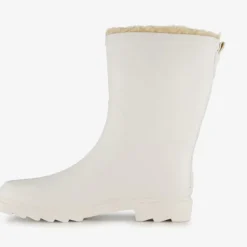 Mountain Peak Gevoerde dames regenlaarzen wit Clearance