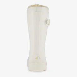Mountain Peak Gevoerde dames regenlaarzen wit Clearance