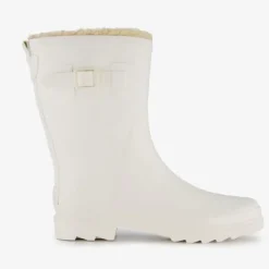 Mountain Peak Gevoerde dames regenlaarzen wit Clearance