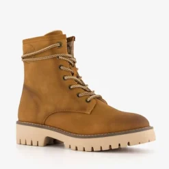 s.Oliver Gevoerde dames veterboots cognac Outlet