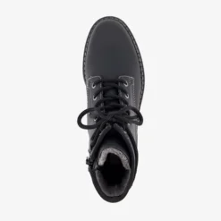 s.Oliver Gevoerde dames veterboots zwart Hot