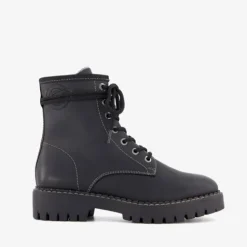 s.Oliver Gevoerde dames veterboots zwart Hot