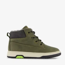 Blue Box Gevoerde hoge jongens sneakers groen Sale