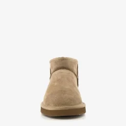 Hush Puppies Gevoerde suede laarsjes lichtbruin Sale