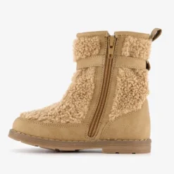 Blue Box Gevoerde teddy enkellaarsjes bruin Clearance