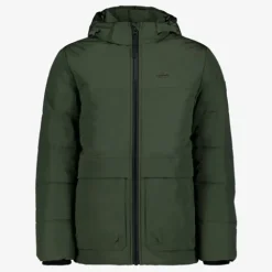 Kjelvik Gewatteerde heren outdoor jas groen Hot