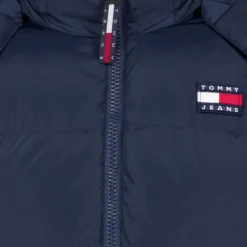Tommy Hilfiger Gewatteerde heren winterjas blauw Outlet
