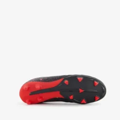 Dutchy Glide FG kinder voetbalschoenen zwart rood