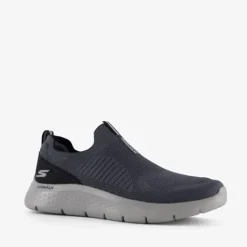 Skechers Go Walk Flex heren sneakers zwart grijs Outlet