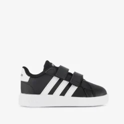 Adidas Grand Court 2.0 kinder sneakers zwart wit New