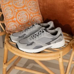 Blue Box Grijze heren sneakers Hot