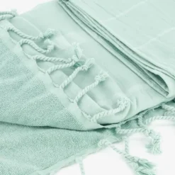 Scapino Hamamdoek tweezijdig blauw Best