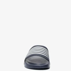 Dutchy Heren badslippers blauw wit Hot