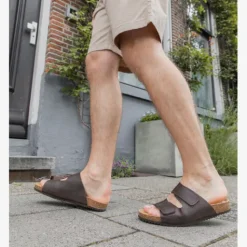 Hush Puppies Heren bio slippers bruin Online