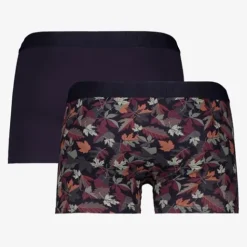 Jack & Jones Heren boxershorts 2 pack donkerpaars Hot