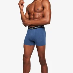 Unsigned Heren boxershorts 2-pack blauw Clearance