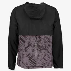 Osaga Heren hardloop anorak zwart Hot