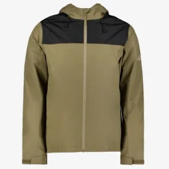 Mountain Peak Heren outdoor jas grijs groen New