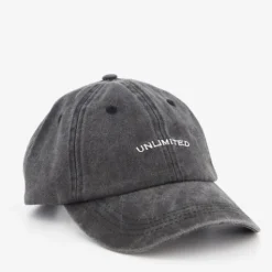 Scapino Heren pet met tekst zwart Clearance