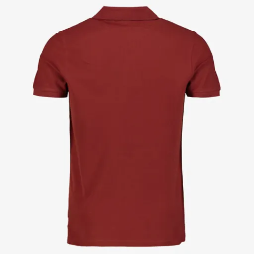 Unsigned Heren polo bordeauxrood Outlet