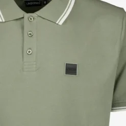 Unsigned Heren polo groen Online