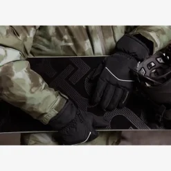 Mountain Peak Heren skihandschoenen zwart New