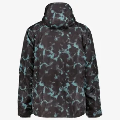 Mountain Peak Heren ski-jas met print zwart blauw Clearance