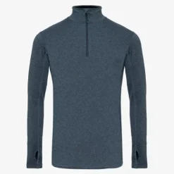 Mountain Peak Heren skipully met rits blauw Outlet