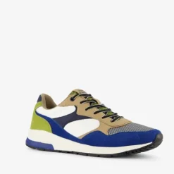 Hush Puppies Heren sneakers blauw groen Clearance