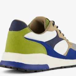 Hush Puppies Heren sneakers blauw groen Clearance