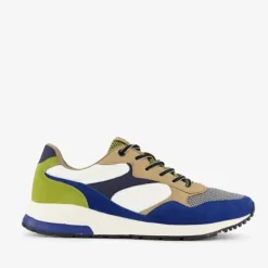 Hush Puppies Heren sneakers blauw groen Clearance