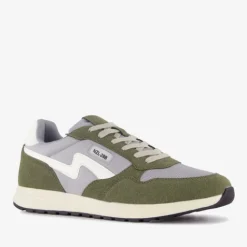 Blue Box Heren sneakers groen grijs Sale