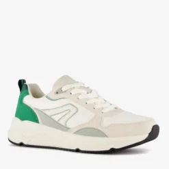 Blue Box Heren sneakers wit groen Clearance