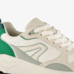 Blue Box Heren sneakers wit groen Clearance