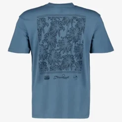 Produkt Heren T-shirt met backprint blauw New