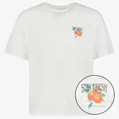 Produkt Heren T-shirt met backprint wit Best