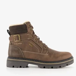 s.Oliver Heren veterboots bruin Discount