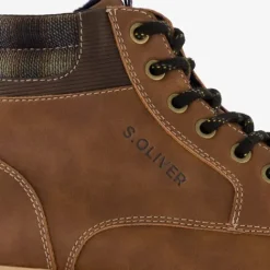 s.Oliver Heren veterboots bruin/cognac Best